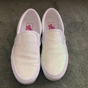 Uv glitter slip on